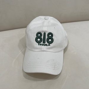 818 Tequila White Dad Cap Hat